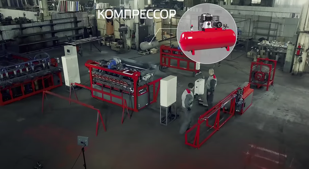 Поставили компрессор REMEZA ВК7Т-10-270 на завод ЖБИ Поставили компрессор REMEZA ВК7Т-10-270 на завод ЖБИ