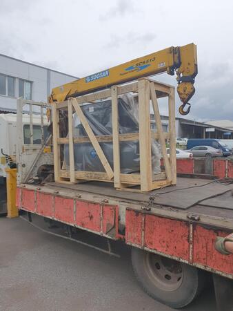 Отгрузка компрессора REMEZA СБ4/Ф-500.LT100 клиенту Отгрузка компрессора REMEZA СБ4/Ф-500.LT100 клиенту