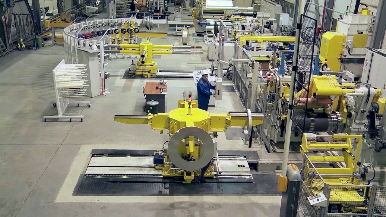 Отгрузка Remeza СБ4/Ф-500.LT100 для металлоцентра