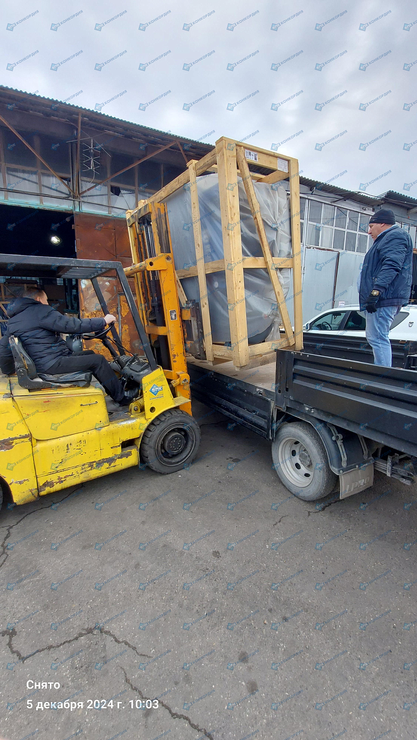 Отгрузка винтового компрессора Zammer SKTG15-10-500/O в г. Краснодар