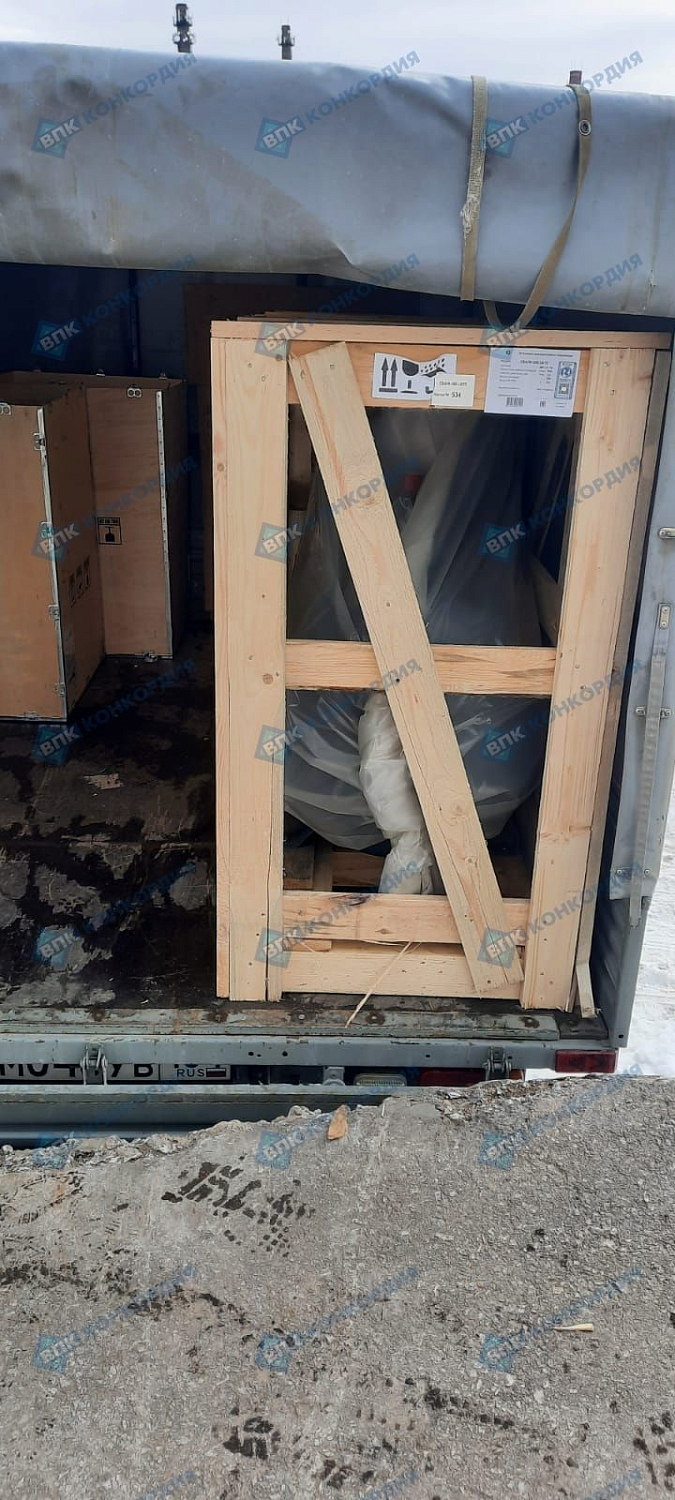 Отгрузка поршневого компрессора Remeza СБ4/Ф-500.LB75 в г. Волгоград