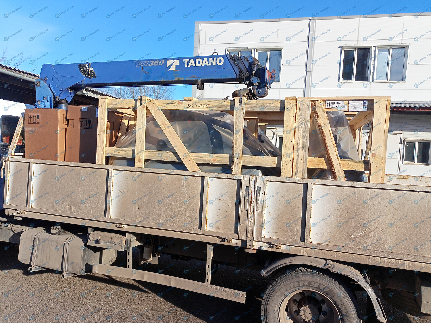 Отгрузка поршневых компрессоров Remeza СБ4/Ф-270.LB75, Remeza СБ4/С-200.LB40 и Remeza СБ4/Ф-500.LB75 в г. Красноярск