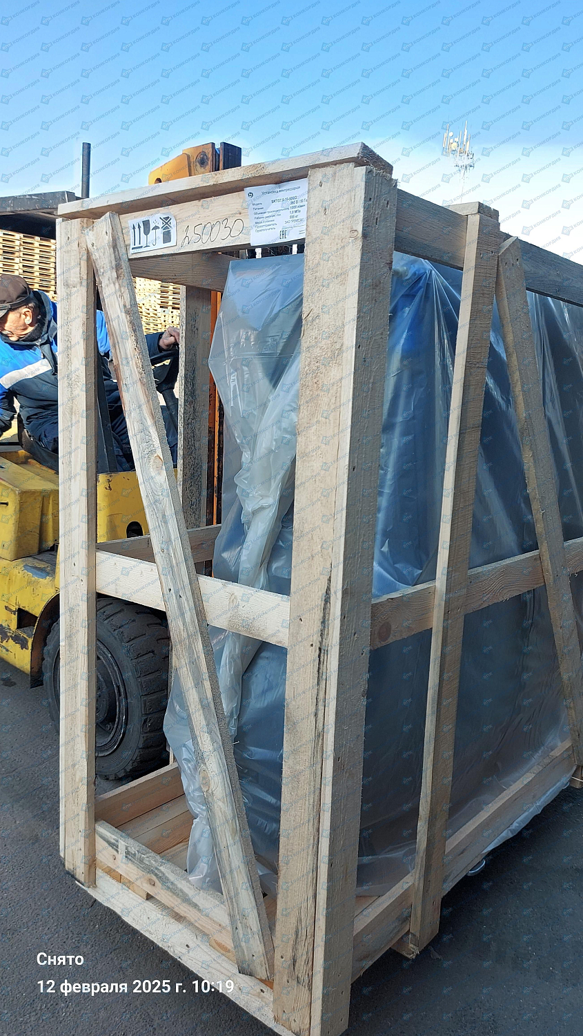 Отгрузка компрессора ZAMMER SKTG7,5-10-500/O в г. Краснодар