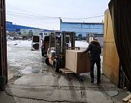 Отгрузка компрессора и ресивера REMEZA в Челябинске