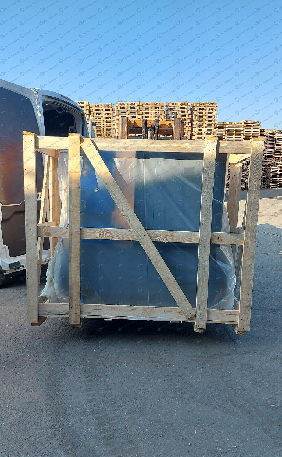 Отгрузка компрессора ZAMMER SKTG7,5-10-500/O в г. Краснодар