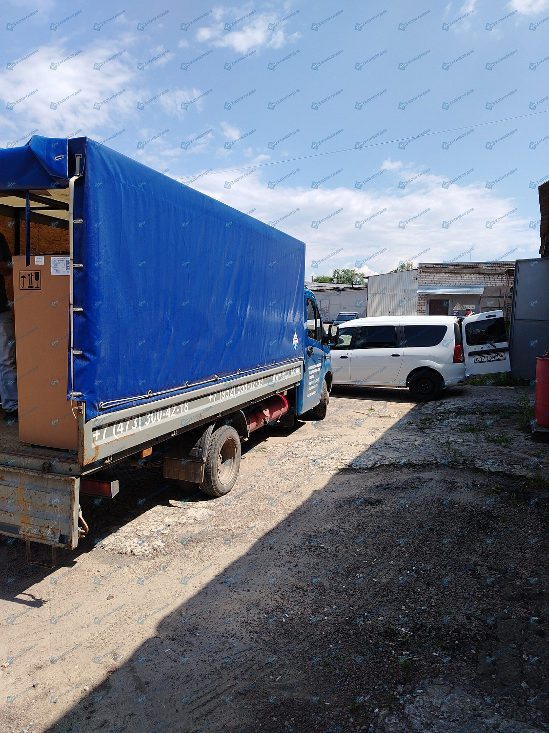 Отгрузка поршневого компрессора Remeza СБ4/С-200.LB40 в г. Воронеж