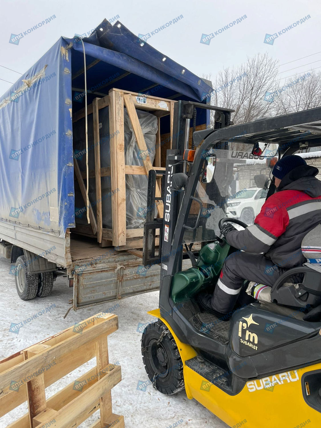 Отгрузка винтового компрессора Zammer SKTG7,5-8-500/O в г. Самара