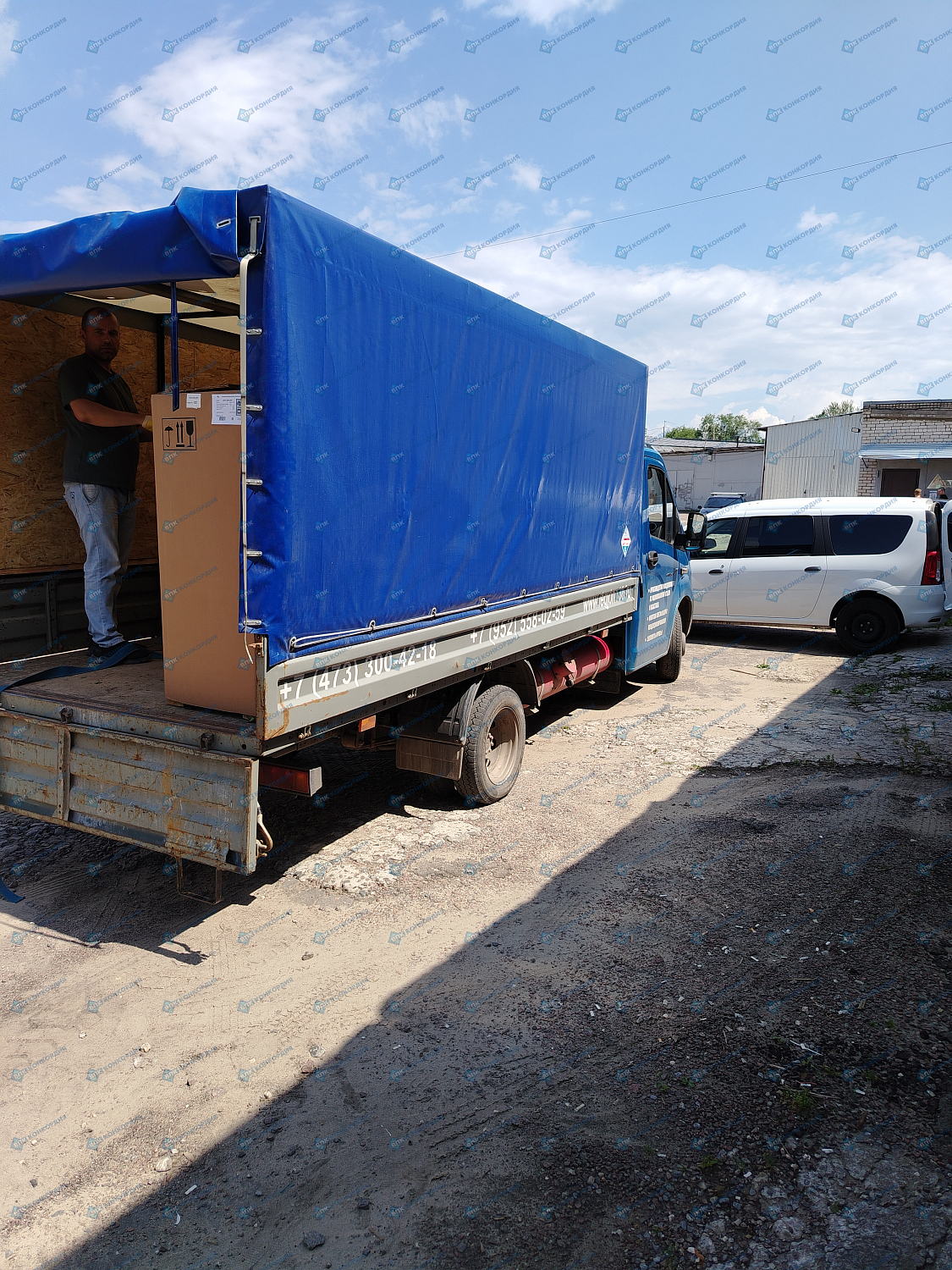 Отгрузка поршневого компрессора Remeza СБ4/С-200.LB40 в г. Воронеж