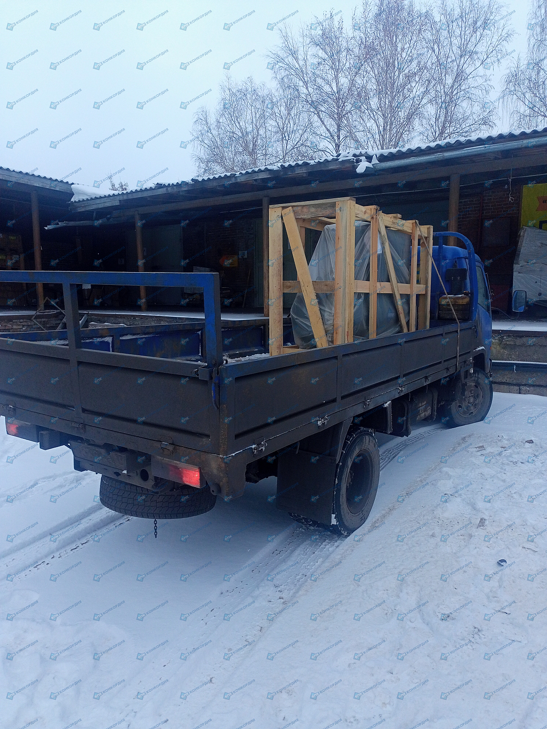 Отгрузка компрессора Remeza СБ4/Ф-500.LT100-7,5 кВт в г. Красноярск