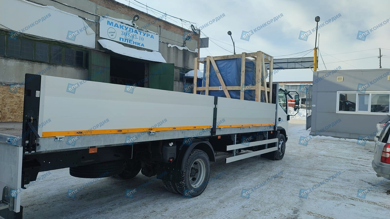 Отгрузка винтового компрессора Remeza ВК20Т-16-500Д2 в г. Новосибирск