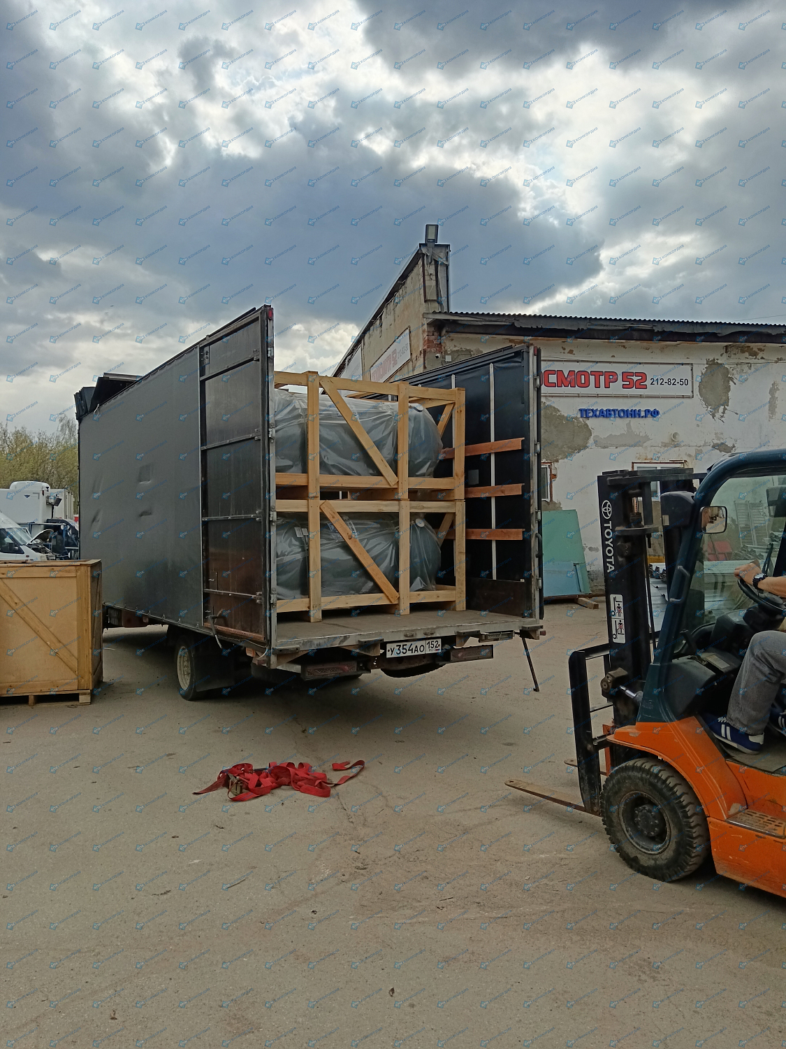 Отгрузка ресиверов REMEZA РВ 900.10.11 в г. Нижний Новгород