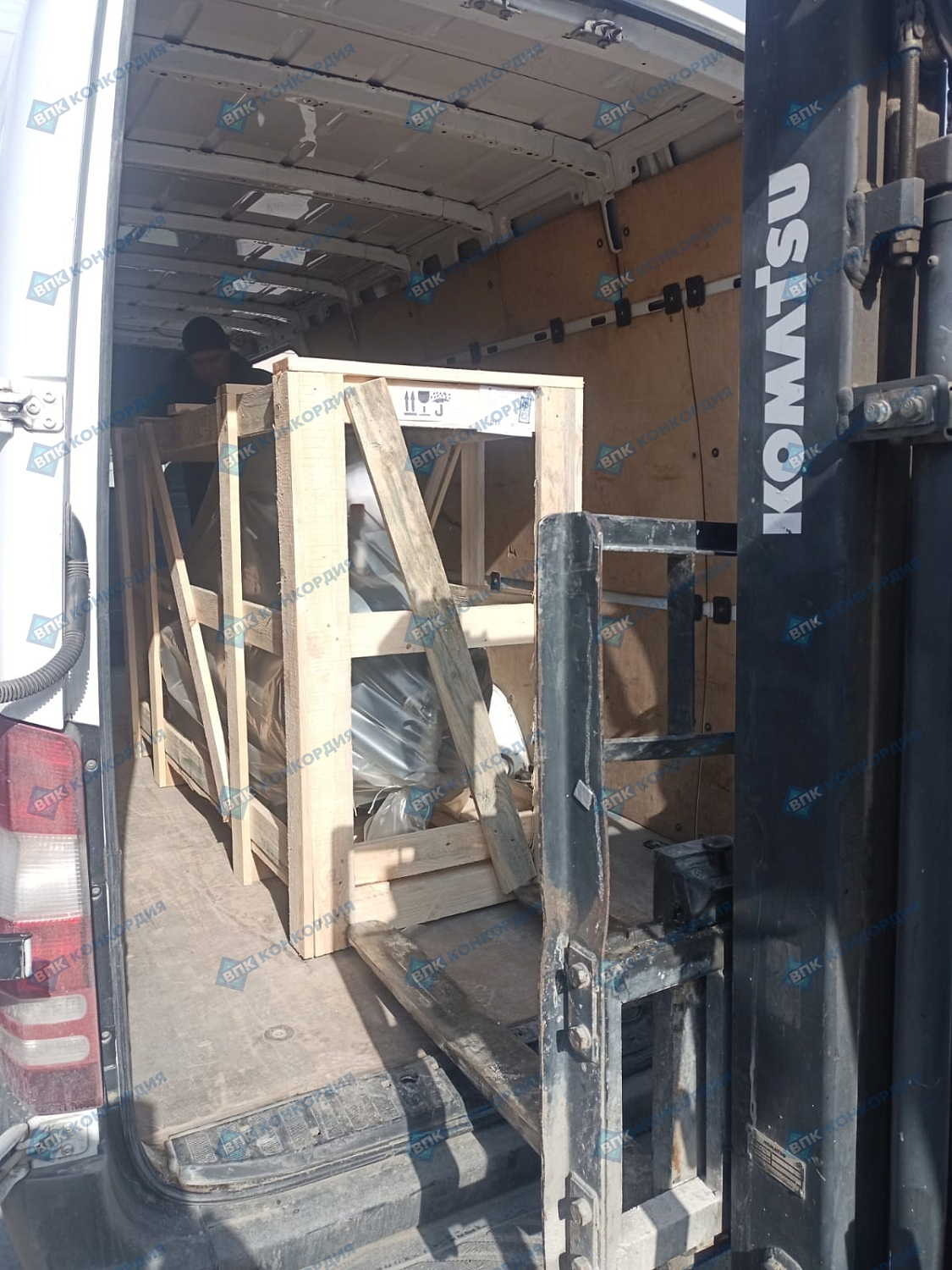 Отгрузка поршневого компрессора Remeza СБ4/Ф-500.LB75 в г. Симферополь