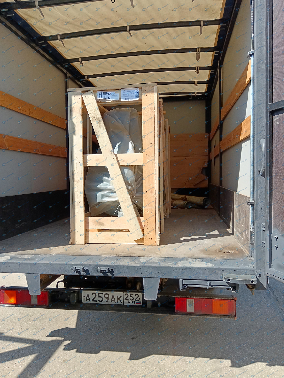 Отгрузка со склада поршневого компрессора Remeza СБ4/Ф-500.LB75 в г. Нижний Новгород