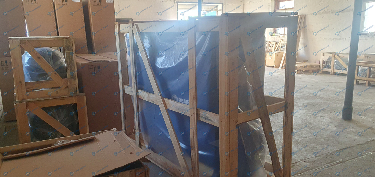 Отгрузка винтового компрессора Remeza ВК15Е-10-500Д в г. Симферополь