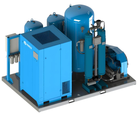 Модульная компрессорная станция Ремеза МКР100-2-15 фото