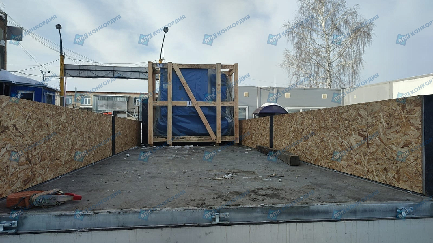 Отгрузка винтового компрессора Remeza ВК20Т-16-500Д2 в г. Новосибирск